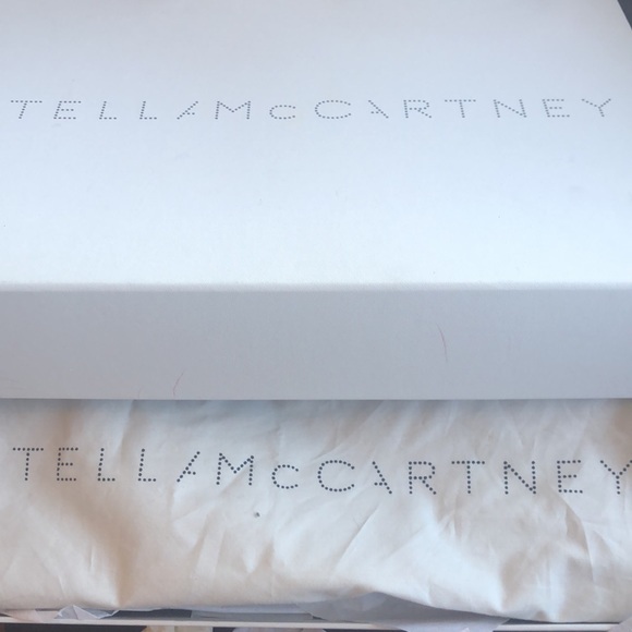 STELLA McCARTNEY Faux Leather Eclypse Monogram Sneaker, Logo Print - Picture 8 of 9